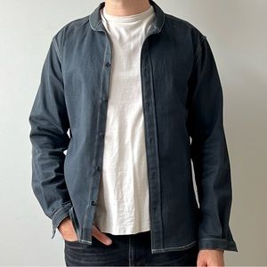 Modern Navy Over Shirt, Fried Rice